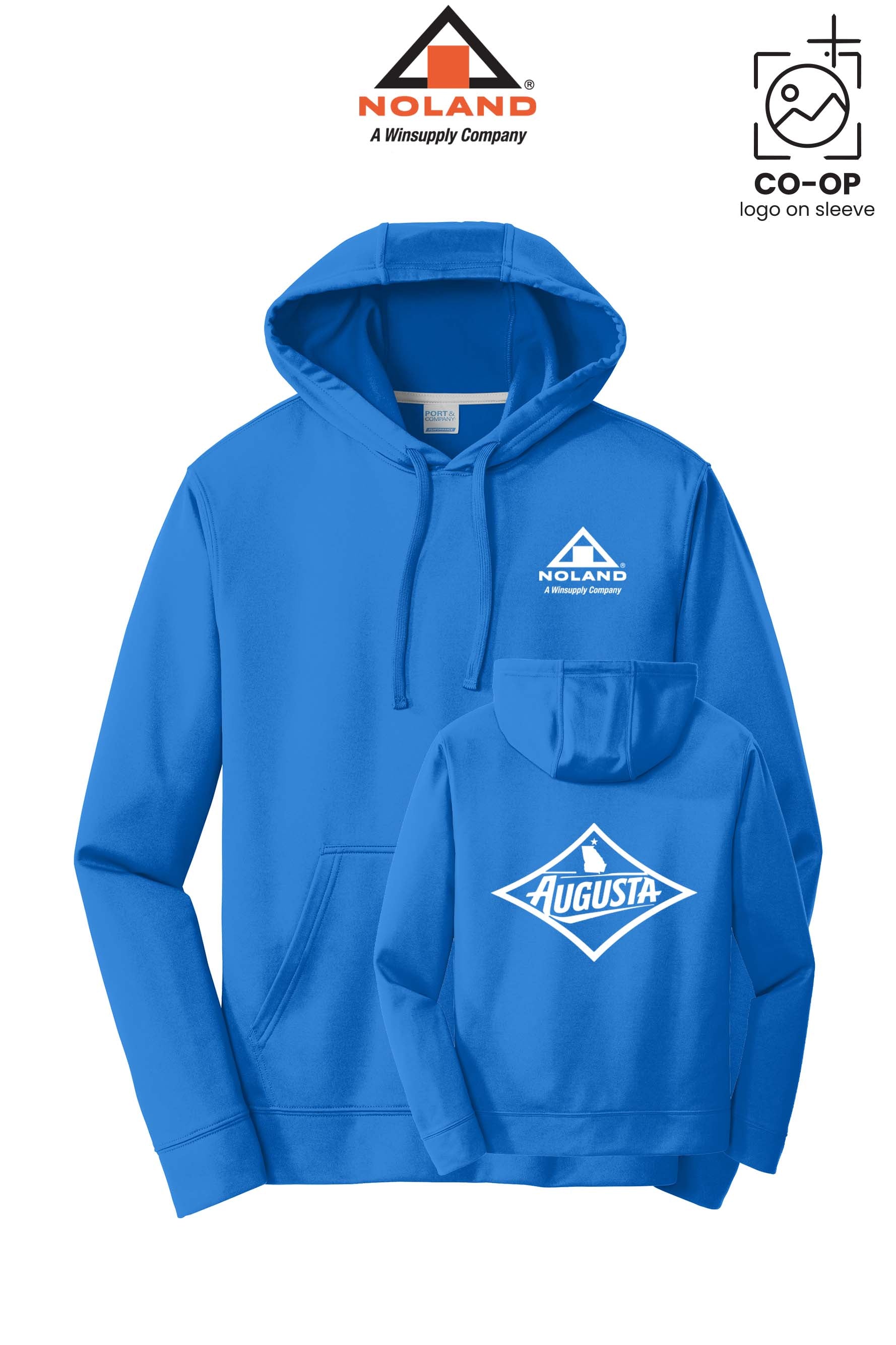 Port & Co™ Performance Fleece Pullover Hooded Sweatshirt - Noland of Augusta GA