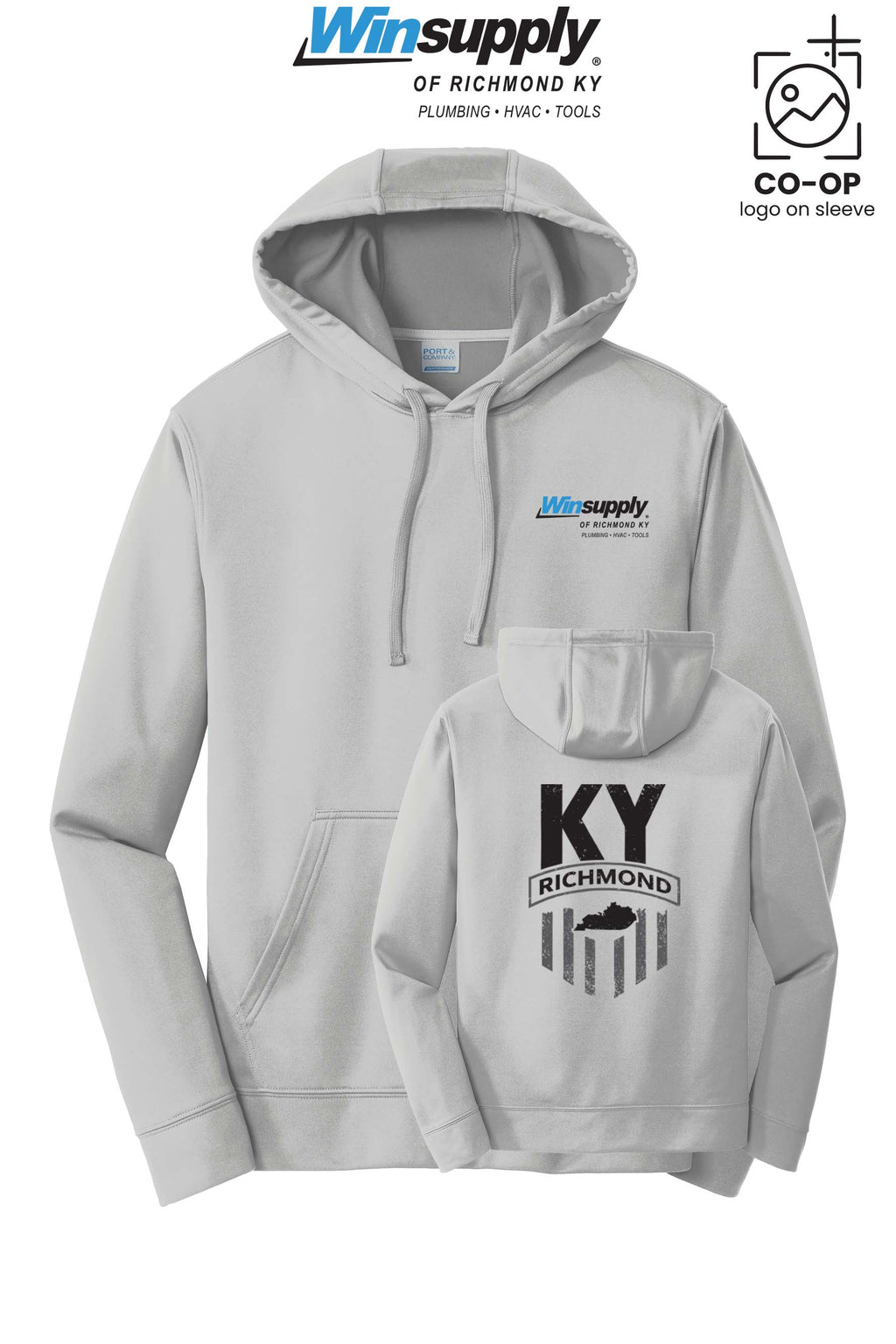 Port & Co™ Performance Fleece Pullover Hooded Sweatshirt - Winsupply of Richmond KY