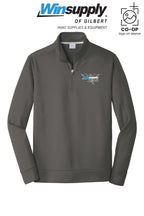 Port & Co™ Performance Fleece 1/4-Zip Pullover Sweatshirt - Winsupply of Gilbert