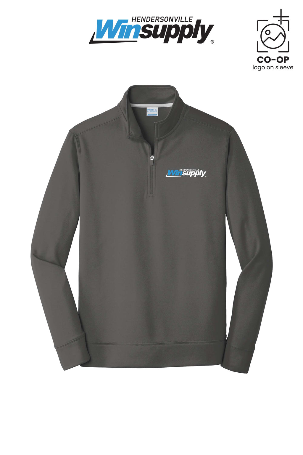 Port & Co™ Performance Fleece 1/4-Zip Pullover Sweatshirt - Winsupply of Hendersonville