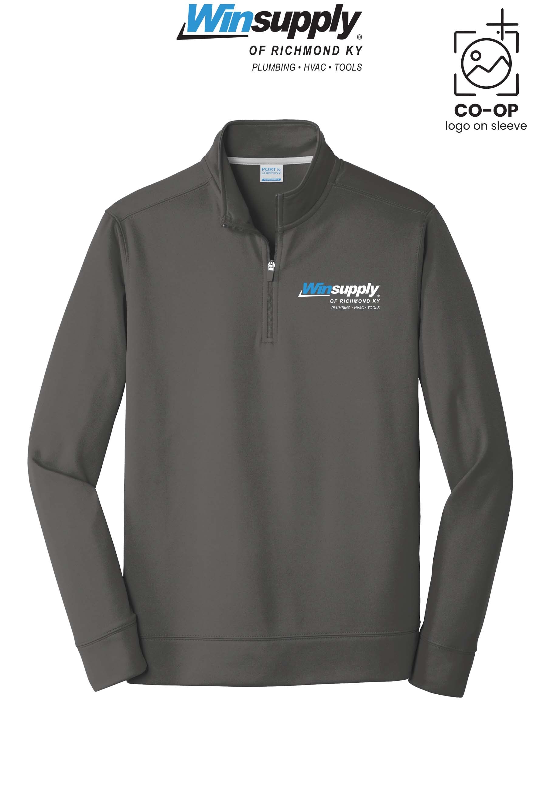 Port & Co™ Performance Fleece 1/4-Zip Pullover Sweatshirt - Winsupply of Richmond KY