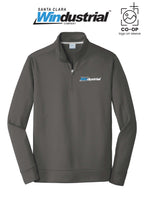 Port & Co™ Performance Fleece 1/4-Zip Pullover Sweatshirt - Santa Clara Windustrial