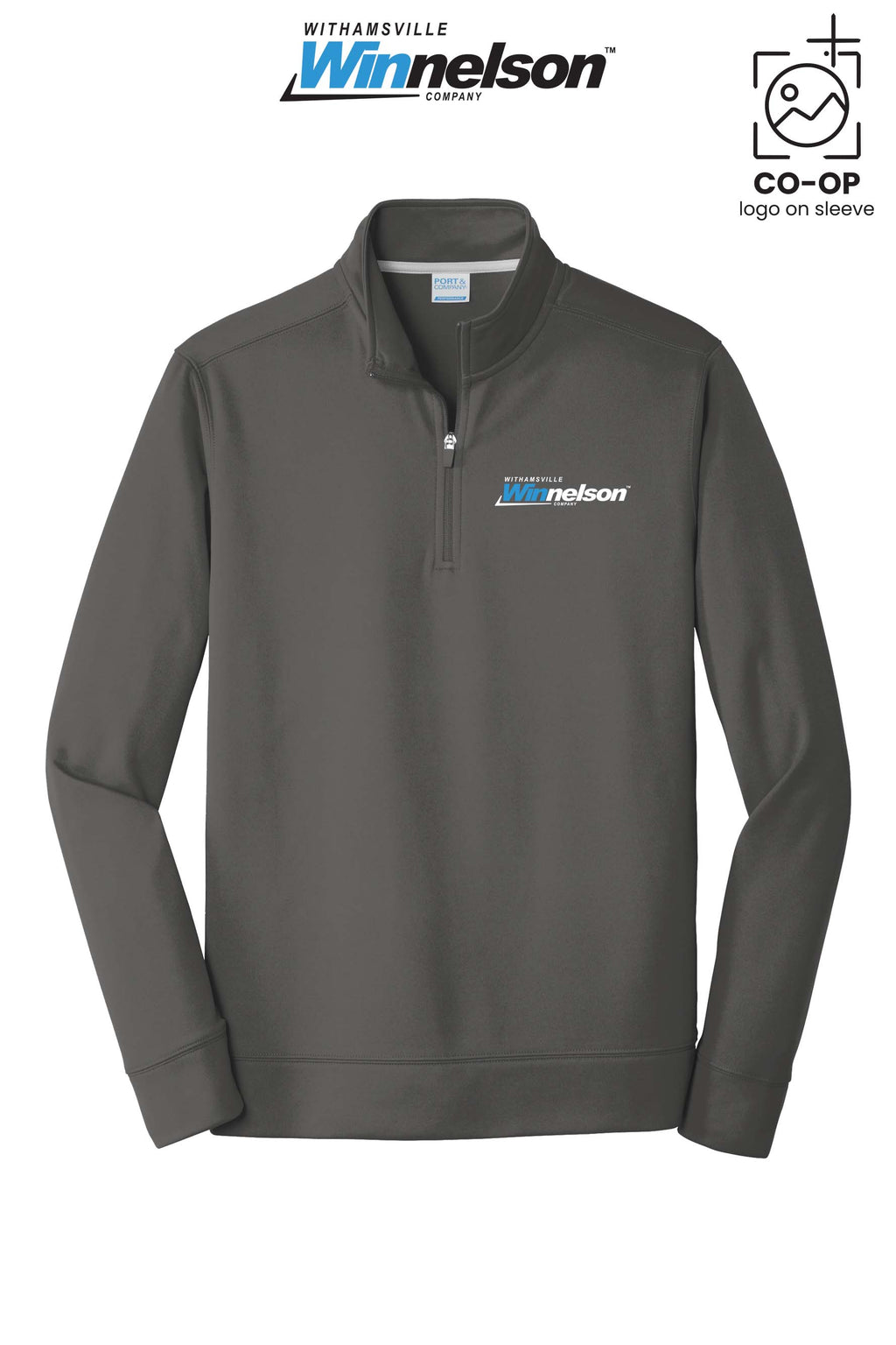Port & Co™ Performance Fleece 1/4-Zip Pullover Sweatshirt - Withamsville Winnelson