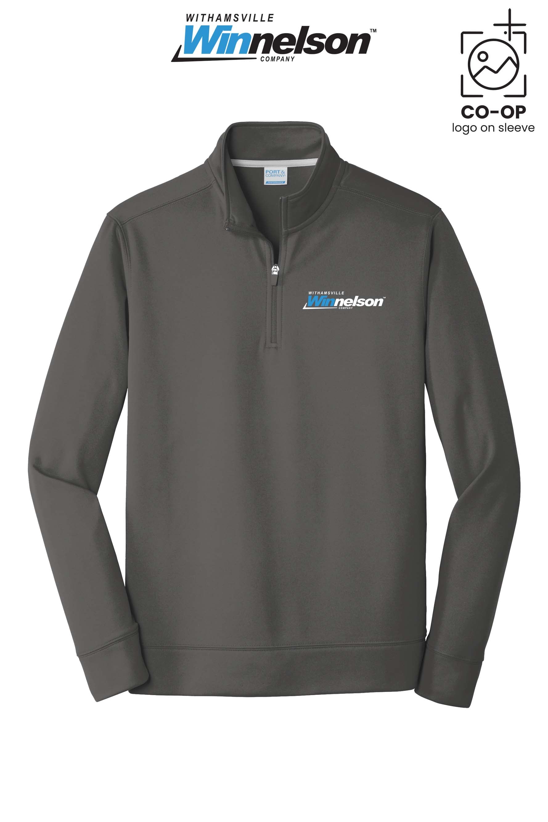 Port & Co™ Performance Fleece 1/4-Zip Pullover Sweatshirt - Withamsville Winnelson