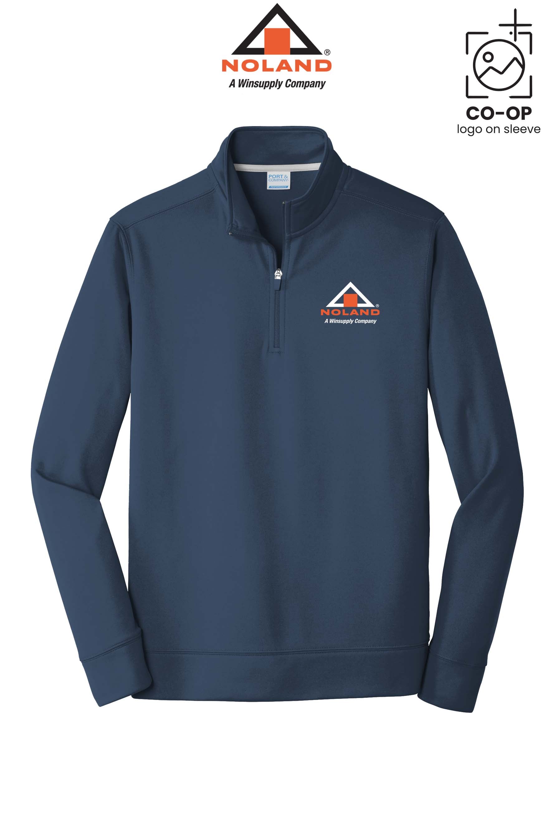 Port & Co™ Performance Fleece 1/4-Zip Pullover Sweatshirt - Noland of Augusta GA