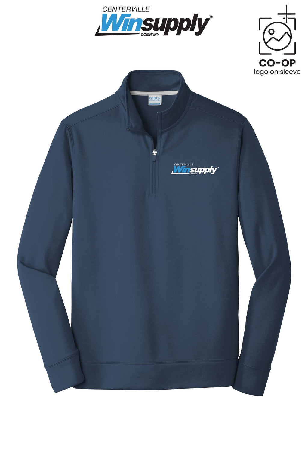 Port & Co™ Performance Fleece 1/4-Zip Pullover Sweatshirt - Winsupply Centerville OH