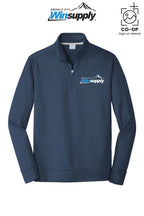 Port & Co™ Performance Fleece 1/4-Zip Pullover Sweatshirt - Winsupply Emerald City