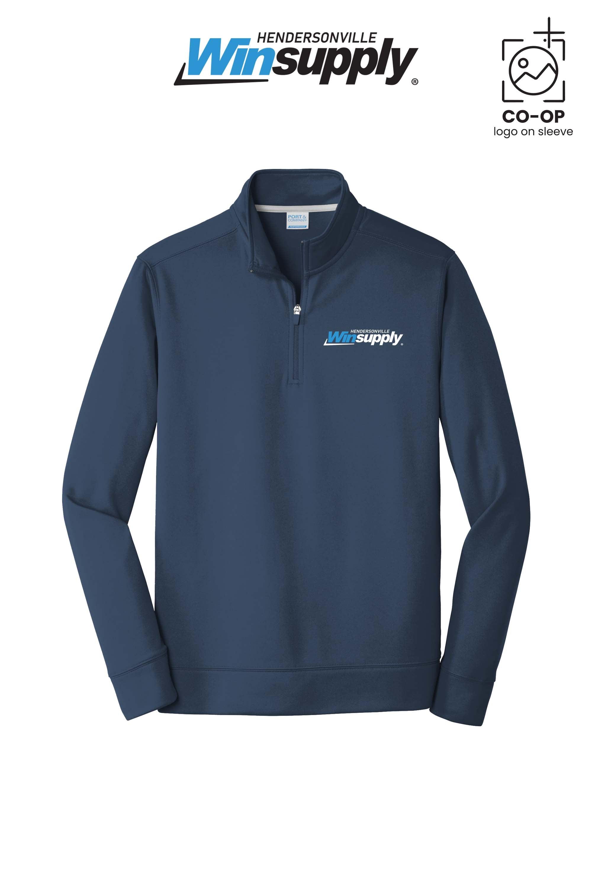 Port & Co™ Performance Fleece 1/4-Zip Pullover Sweatshirt - Winsupply of Hendersonville