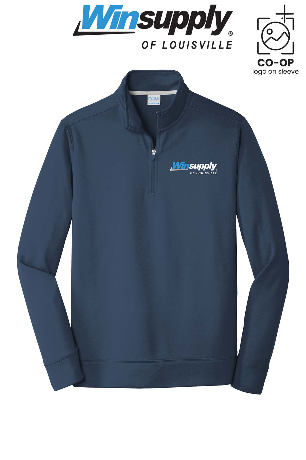 Port & Co™ Performance Fleece 1/4-Zip Pullover Sweatshirt - Winsupply of Louisville KY