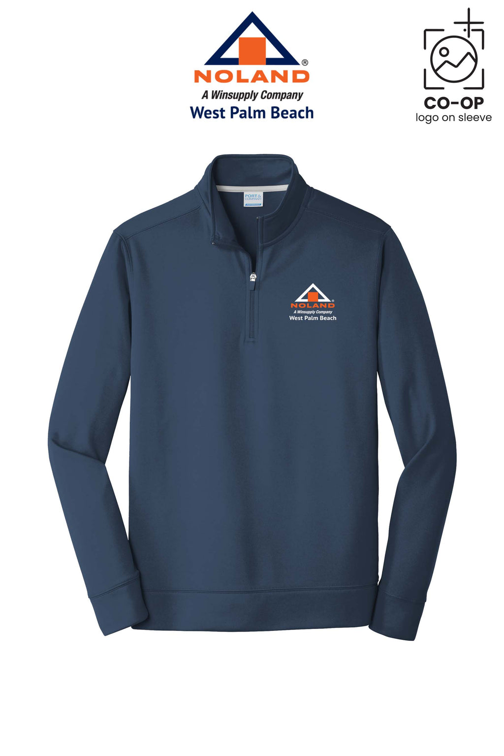 Port & Co™ Performance Fleece 1/4-Zip Pullover Sweatshirt - Noland West Palm Beach