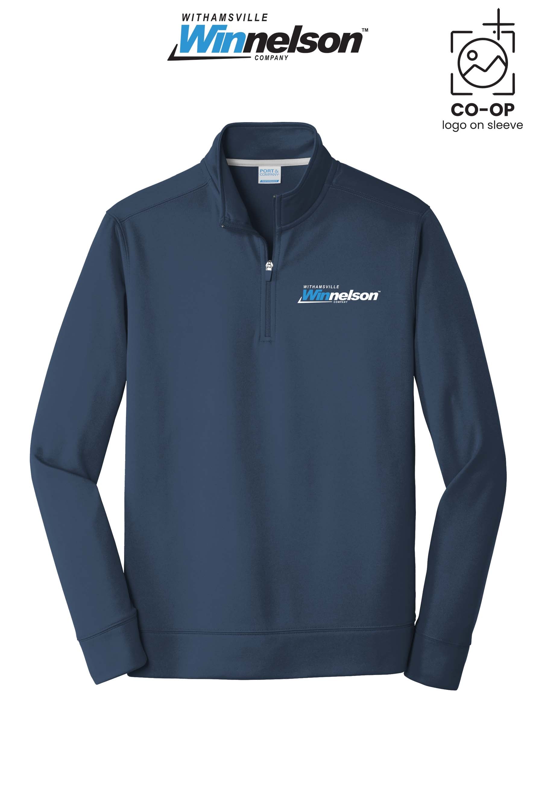Port & Co™ Performance Fleece 1/4-Zip Pullover Sweatshirt - Withamsville Winnelson