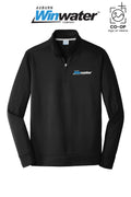 Port & Co™ Performance Fleece 1/4-Zip Pullover Sweatshirt - Auburn Winwater