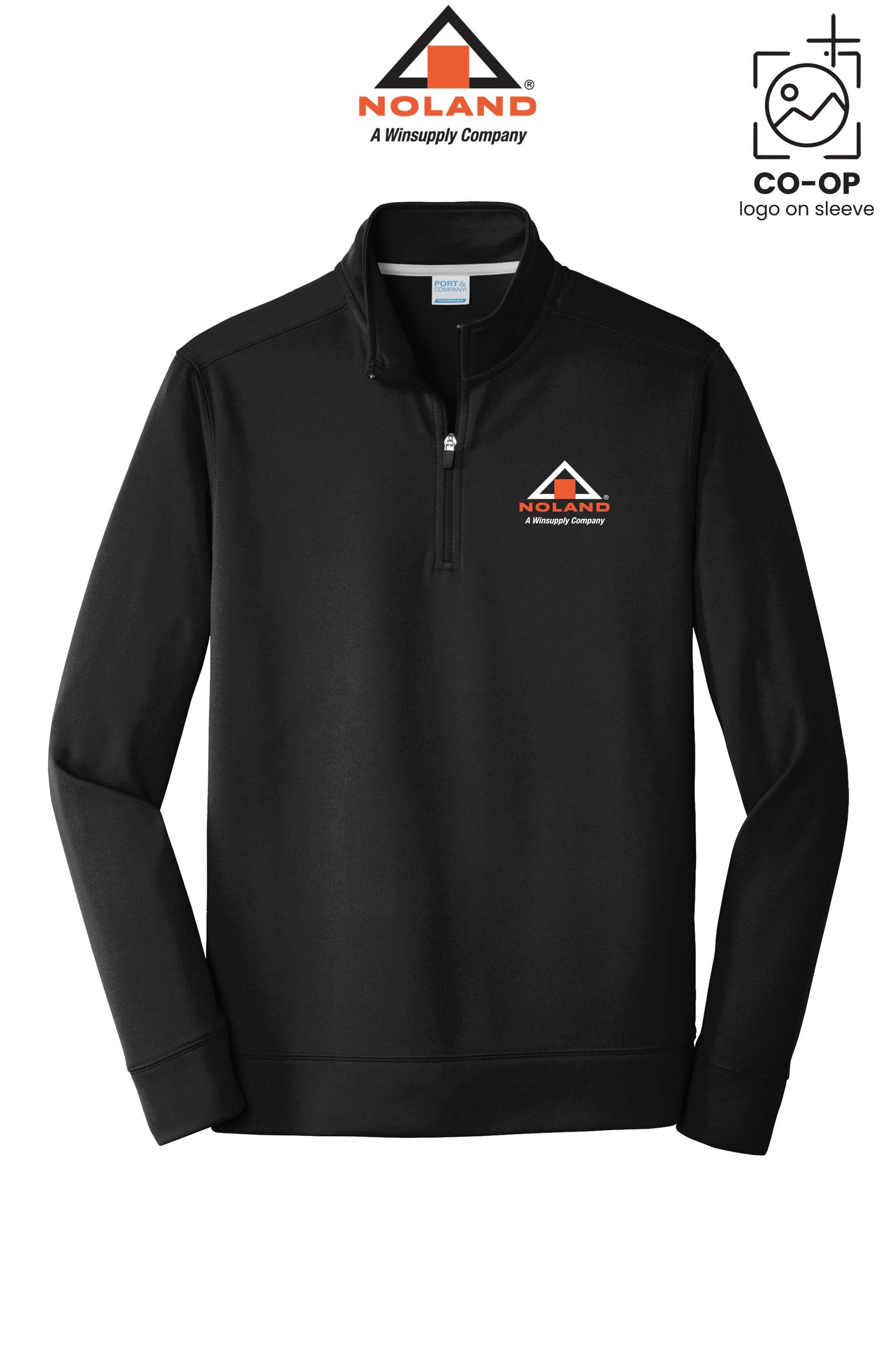 Port & Co™ Performance Fleece 1/4-Zip Pullover Sweatshirt - Noland of Augusta GA