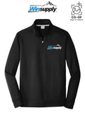 Port & Co™ Performance Fleece 1/4-Zip Pullover Sweatshirt - Winsupply Emerald City