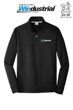 Port & Co™ Performance Fleece 1/4-Zip Pullover Sweatshirt - Santa Clara Windustrial