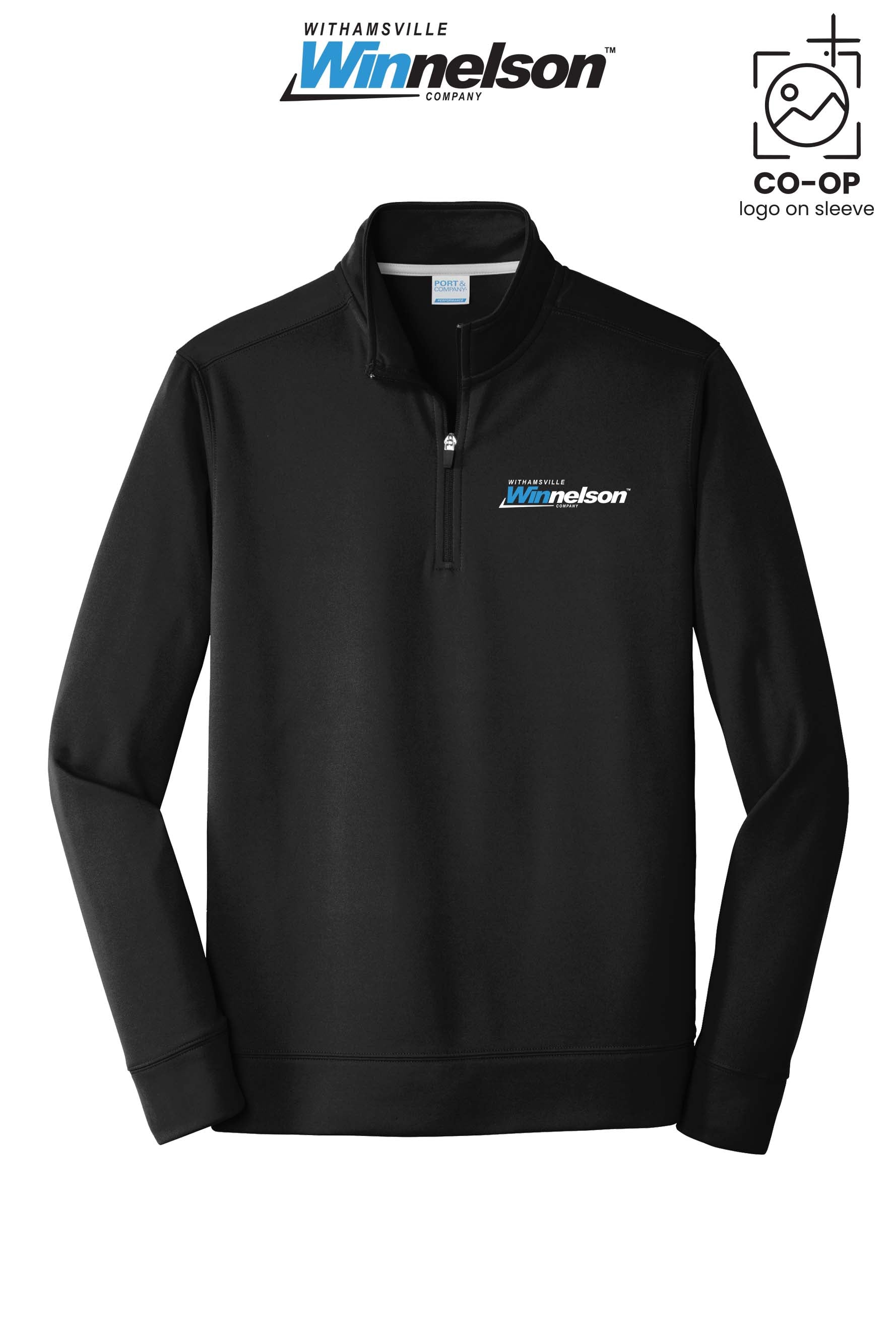 Port & Co™ Performance Fleece 1/4-Zip Pullover Sweatshirt - Withamsville Winnelson
