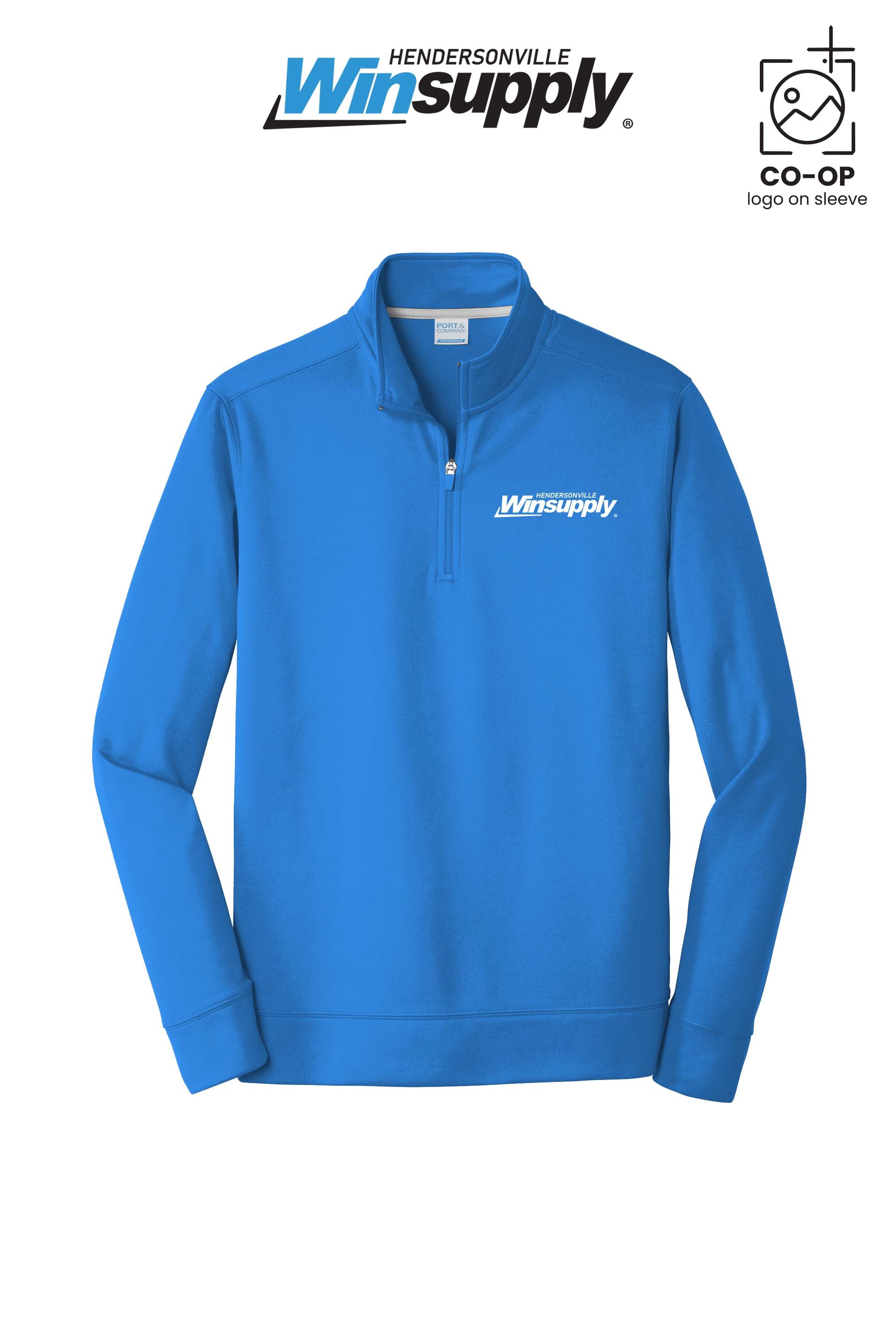 Port & Co™ Performance Fleece 1/4-Zip Pullover Sweatshirt - Winsupply of Hendersonville