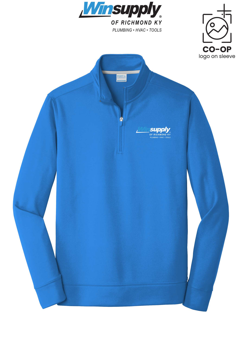 Port & Co™ Performance Fleece 1/4-Zip Pullover Sweatshirt - Winsupply of Richmond KY