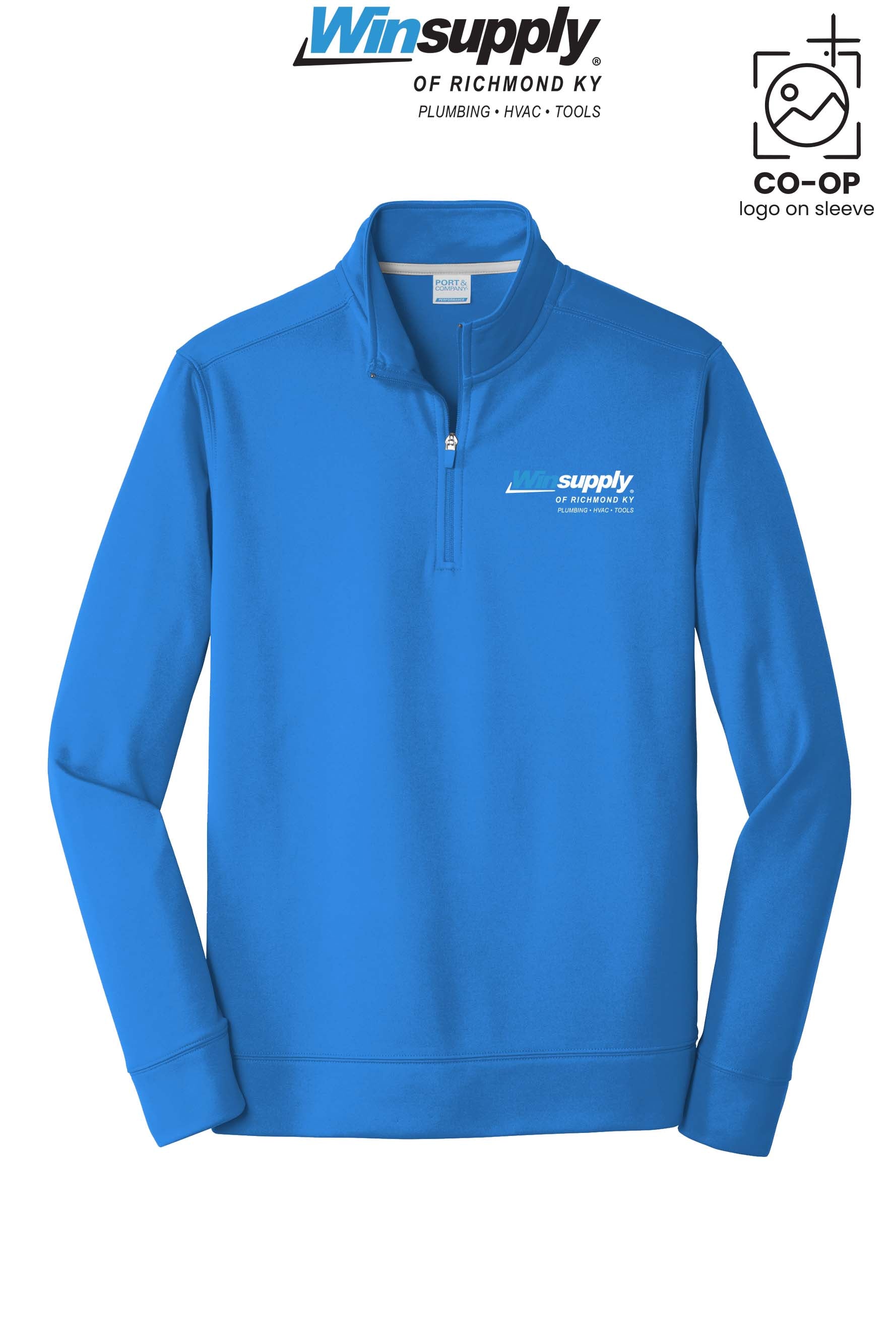 Port & Co™ Performance Fleece 1/4-Zip Pullover Sweatshirt - Winsupply of Richmond KY