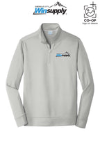 Port & Co™ Performance Fleece 1/4-Zip Pullover Sweatshirt - Winsupply Emerald City