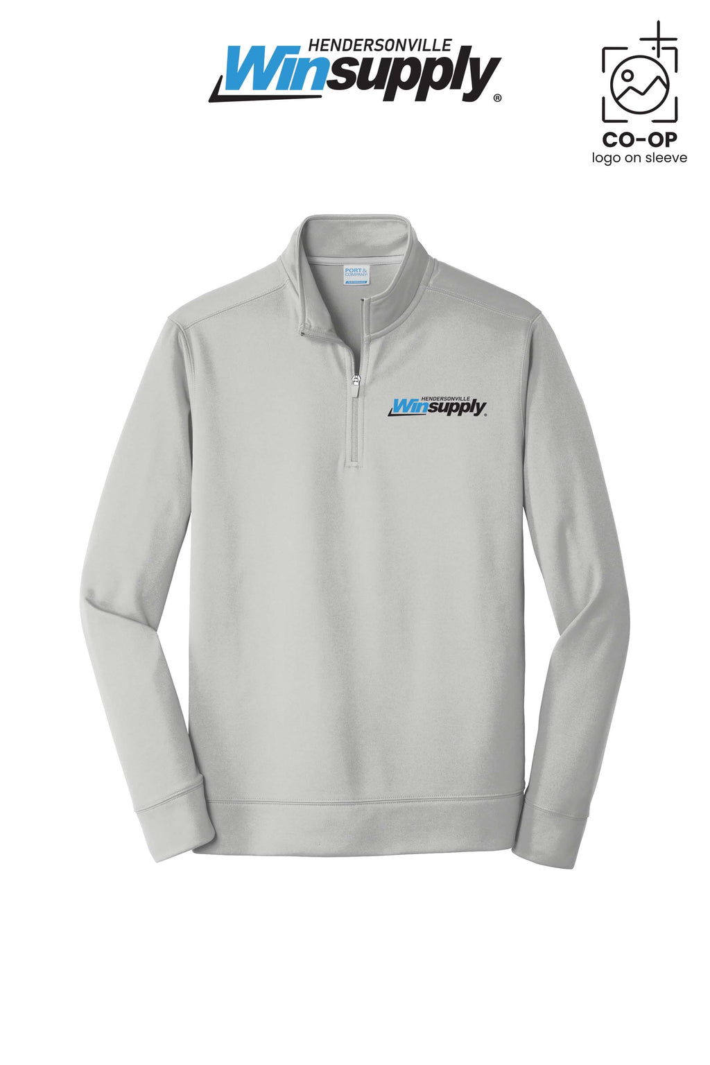 Port & Co™ Performance Fleece 1/4-Zip Pullover Sweatshirt - Winsupply of Hendersonville