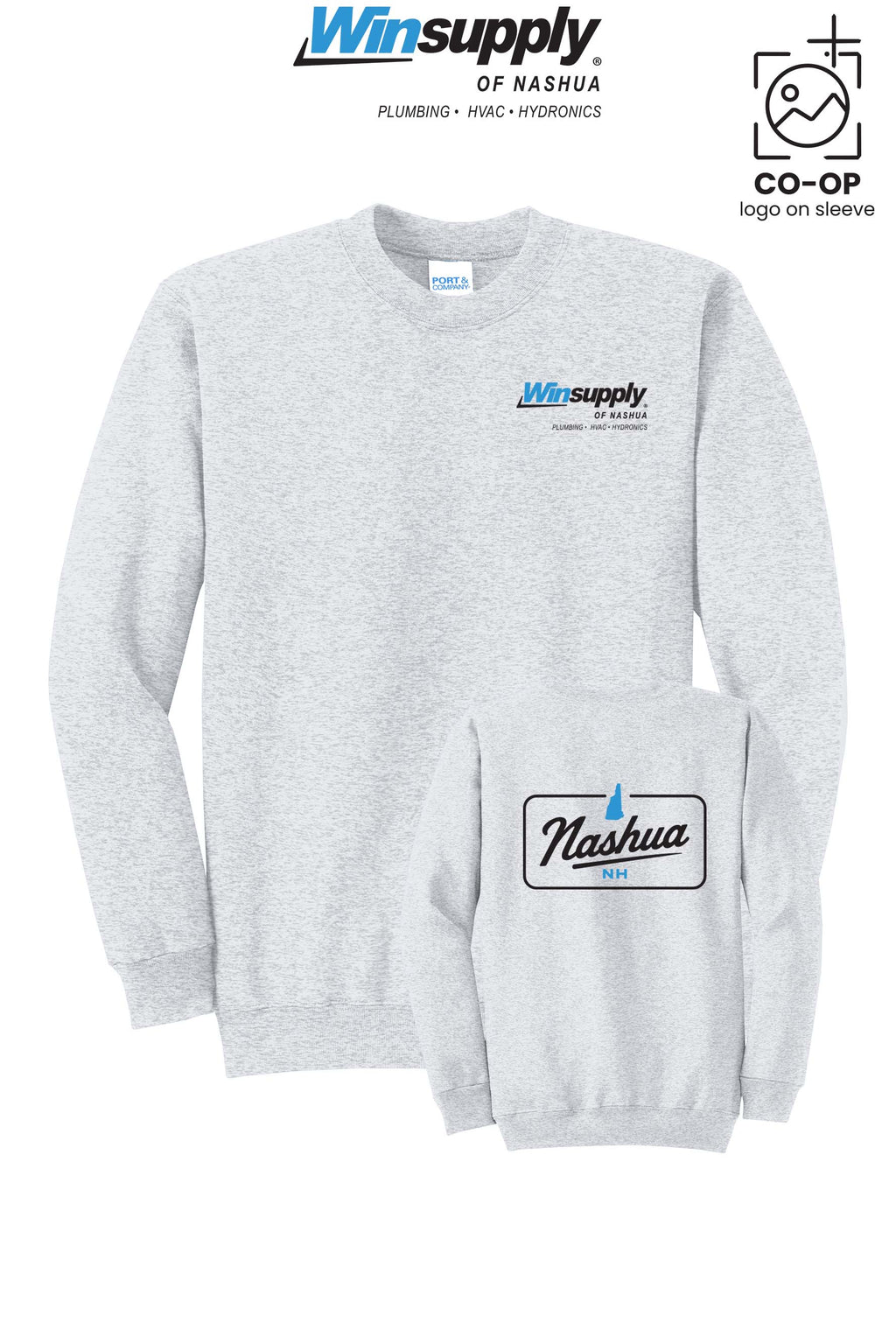 Port & Co™ Core Fleece Crewneck Sweatshirt - Winsupply of Nashua