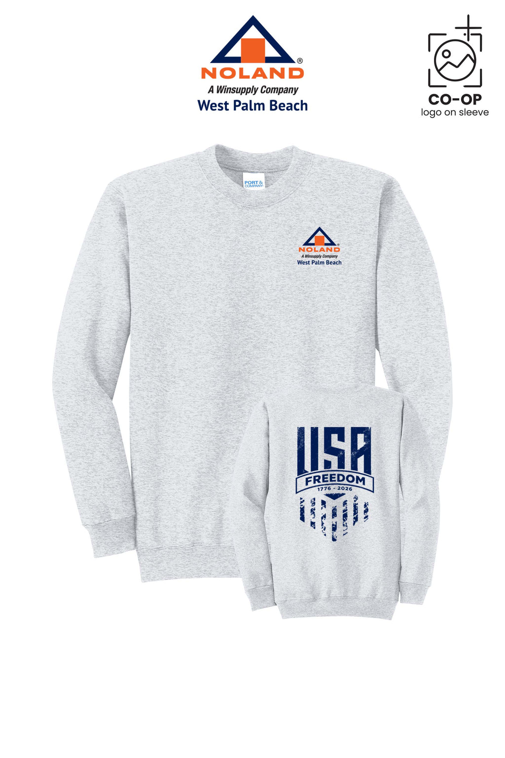 Port & Co™ Core Fleece Crewneck Sweatshirt - Noland West Palm Beach