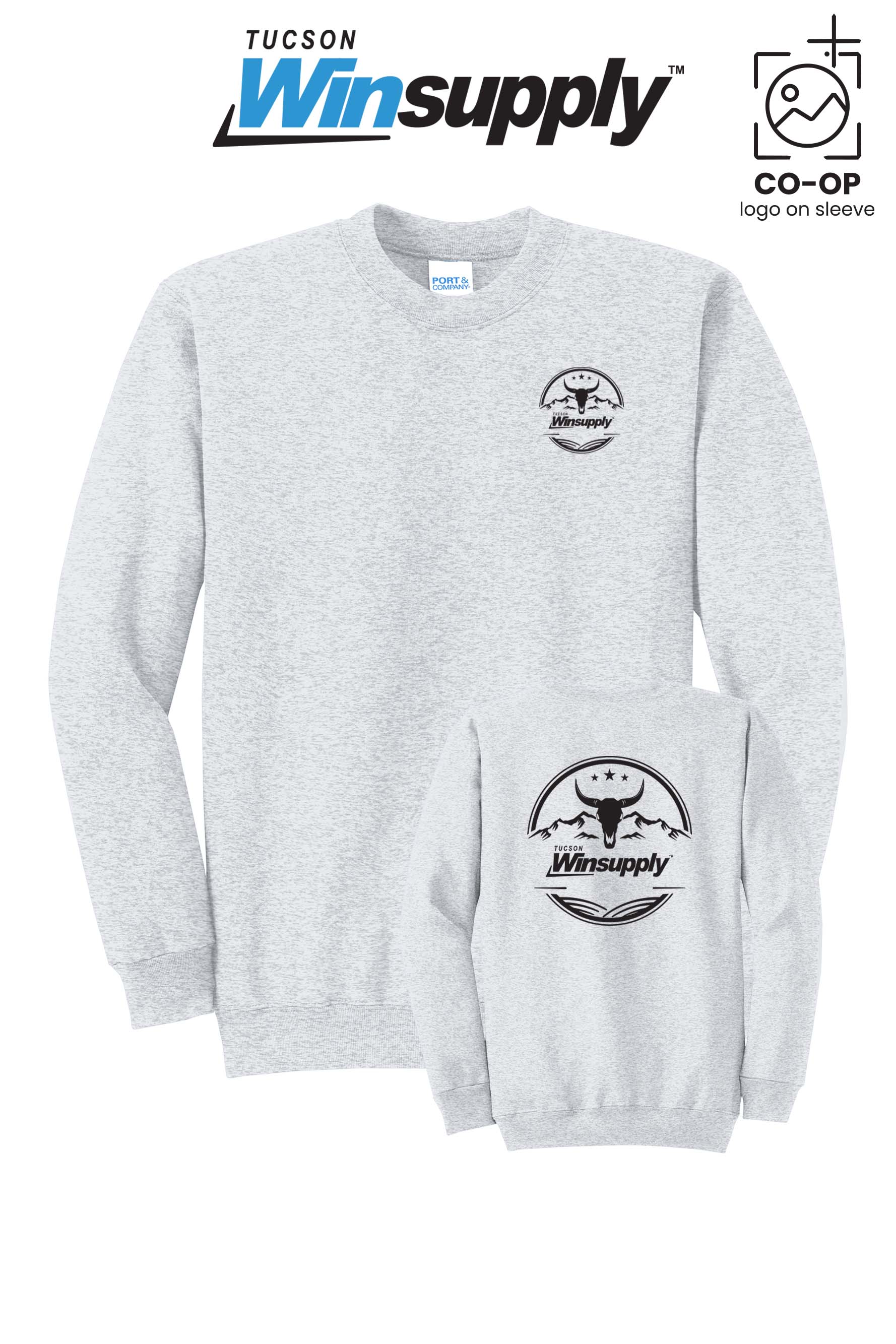 Port & Co™ Core Fleece Crewneck Sweatshirt - Winsupply Tucson AZ
