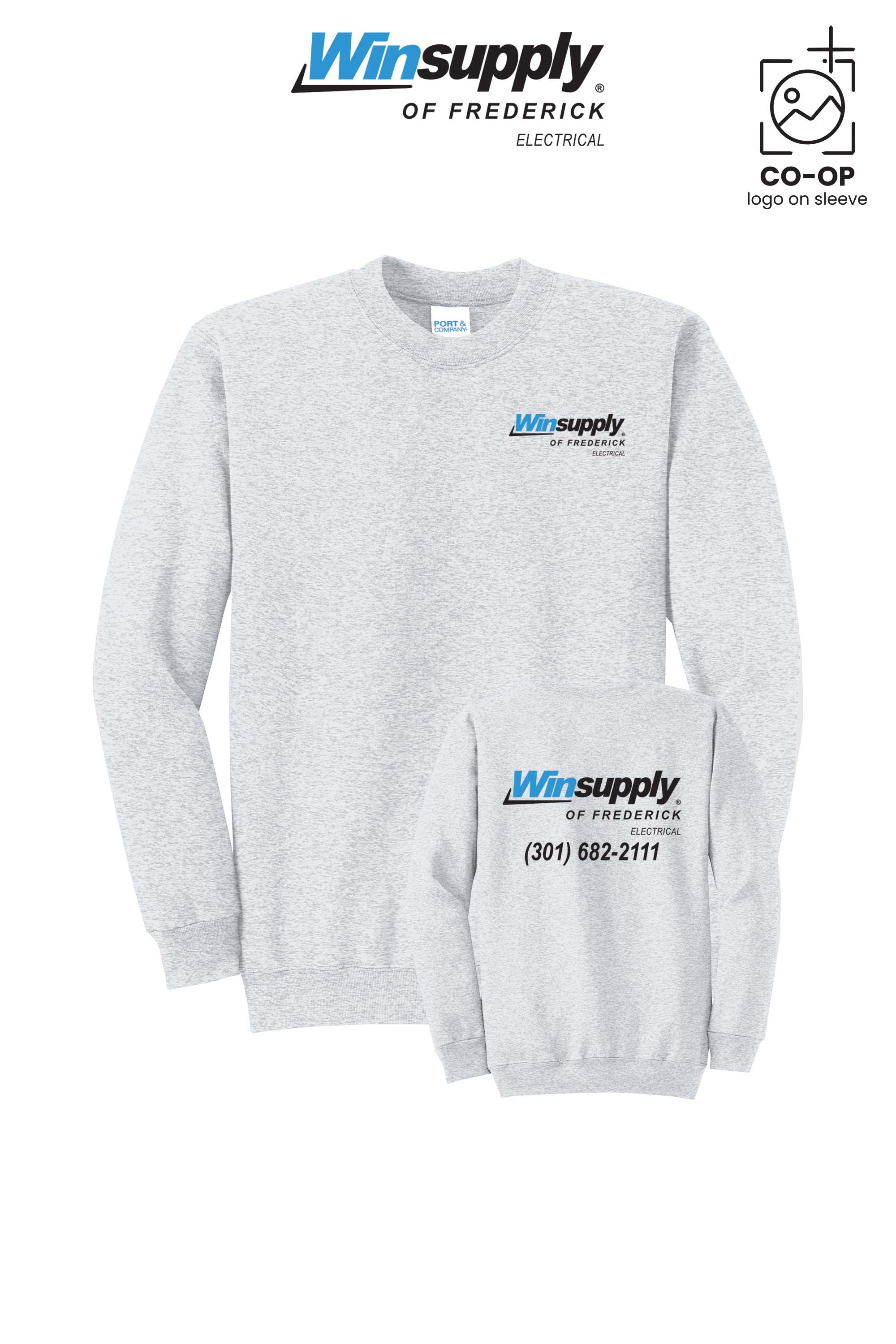 Port & Co™ Core Fleece Crewneck Sweatshirt - Winsupply of Frederick