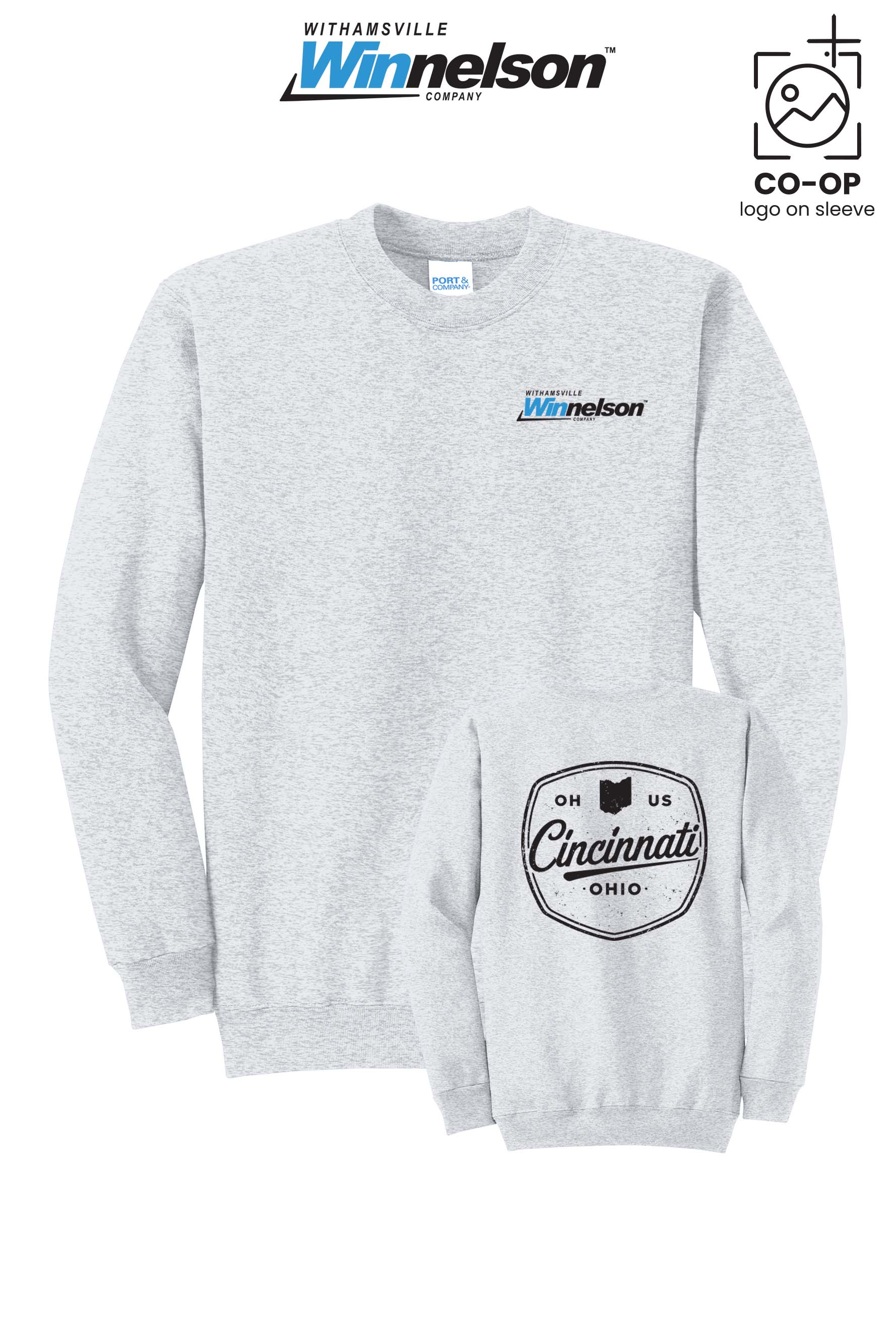 Port & Co™ Core Fleece Crewneck Sweatshirt - Withamsville Winnelson