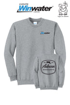 Port & Co™ Core Fleece Crewneck Sweatshirt - Auburn Winwater