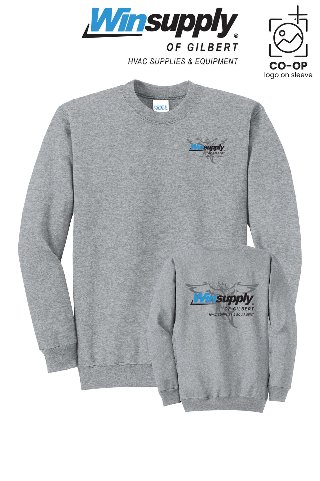 Port & Co™ Core Fleece Crewneck Sweatshirt - Winsupply of Gilbert