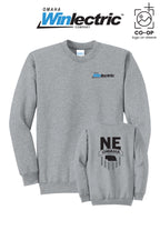 Port & Co™ Core Fleece Crewneck Sweatshirt - Omaha Winlectric
