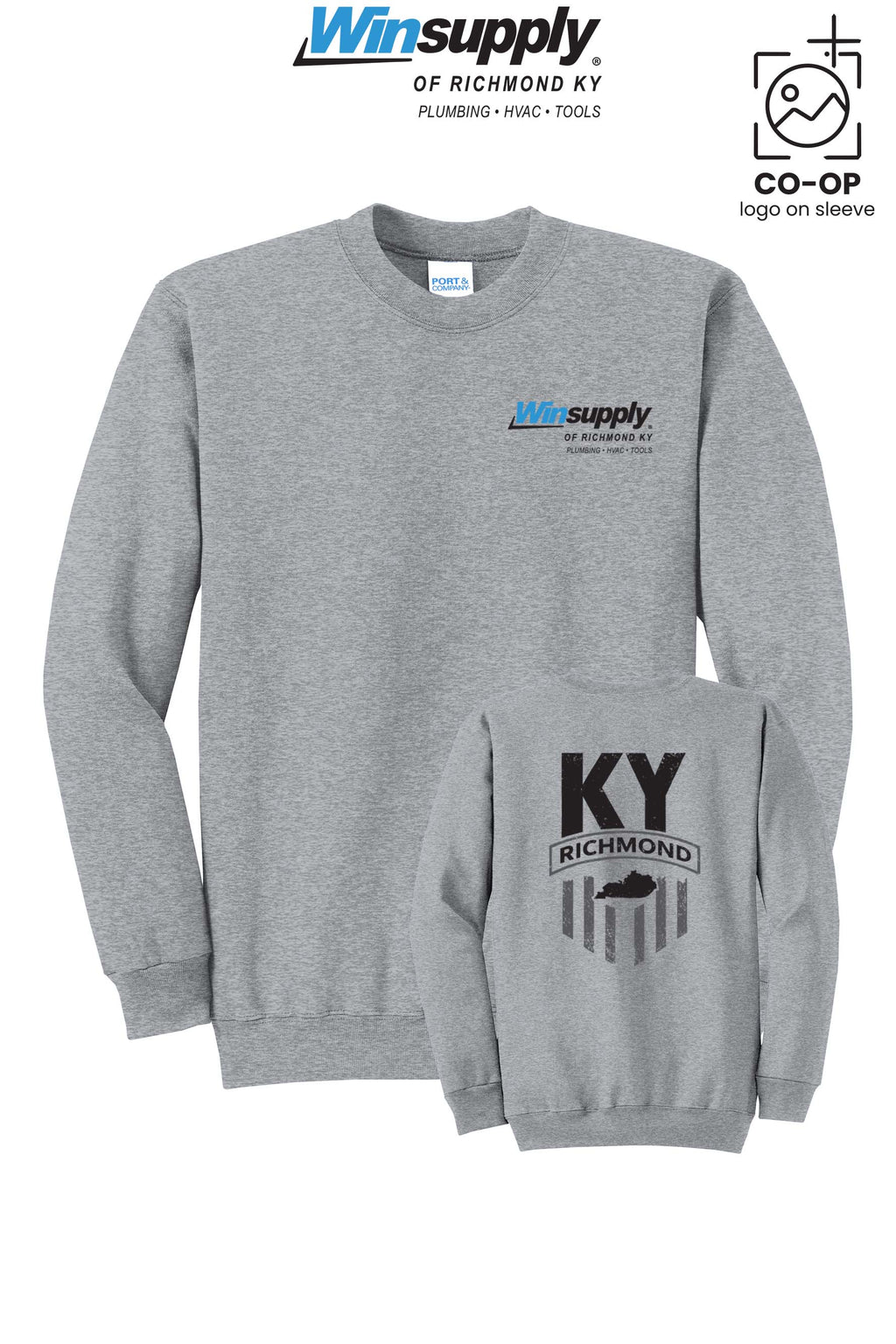 Port & Co™ Core Fleece Crewneck Sweatshirt - Winsupply of Richmond KY