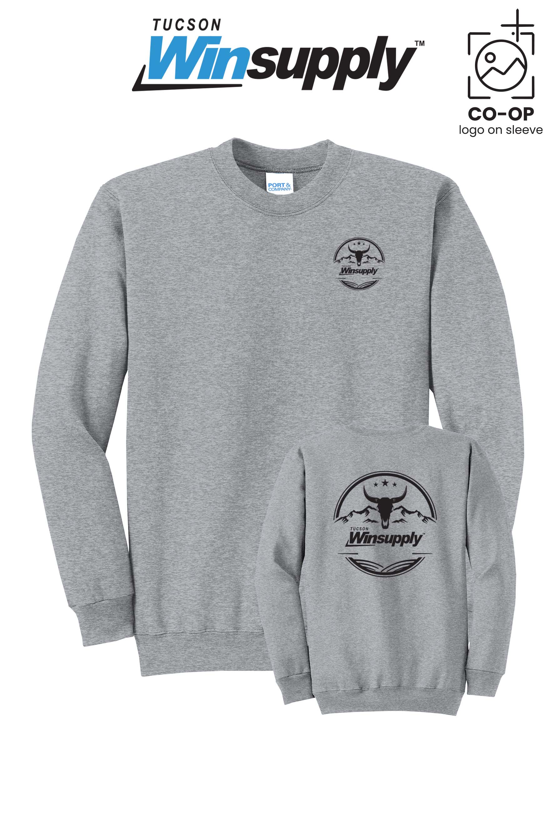 Port & Co™ Core Fleece Crewneck Sweatshirt - Winsupply Tucson AZ