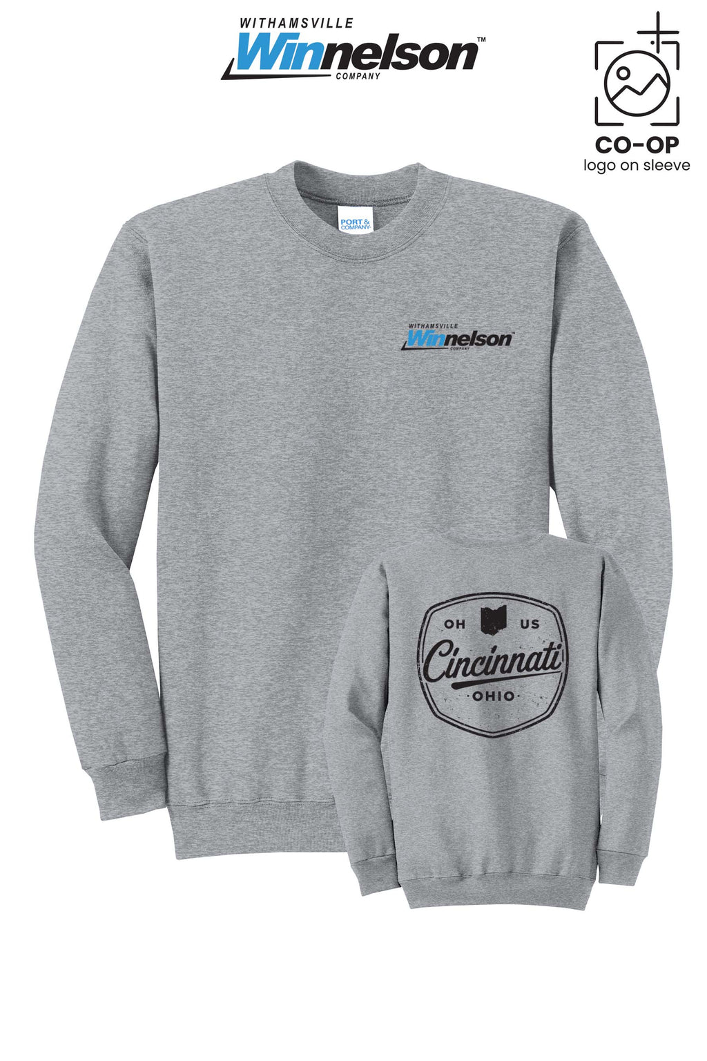 Port & Co™ Core Fleece Crewneck Sweatshirt - Withamsville Winnelson