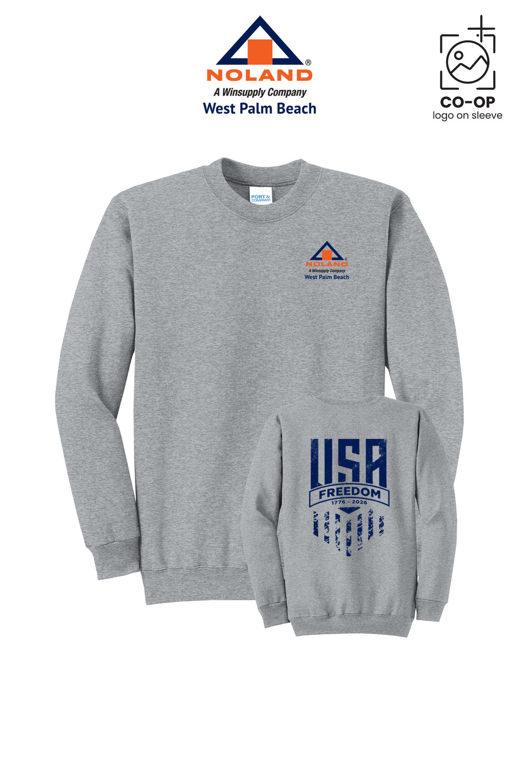 Port & Co™ Core Fleece Crewneck Sweatshirt - Noland West Palm Beach