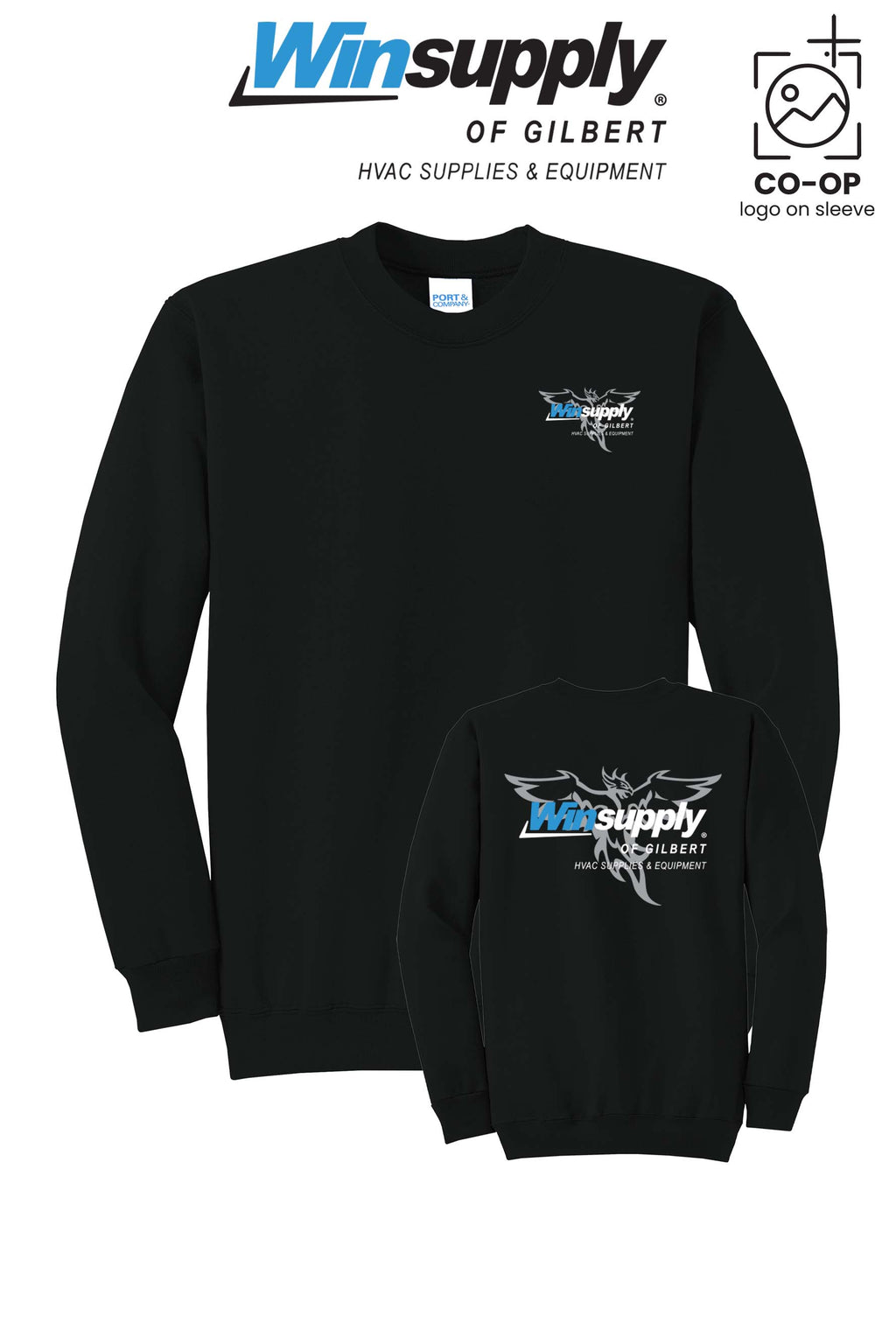 Port & Co™ Core Fleece Crewneck Sweatshirt - Winsupply of Gilbert