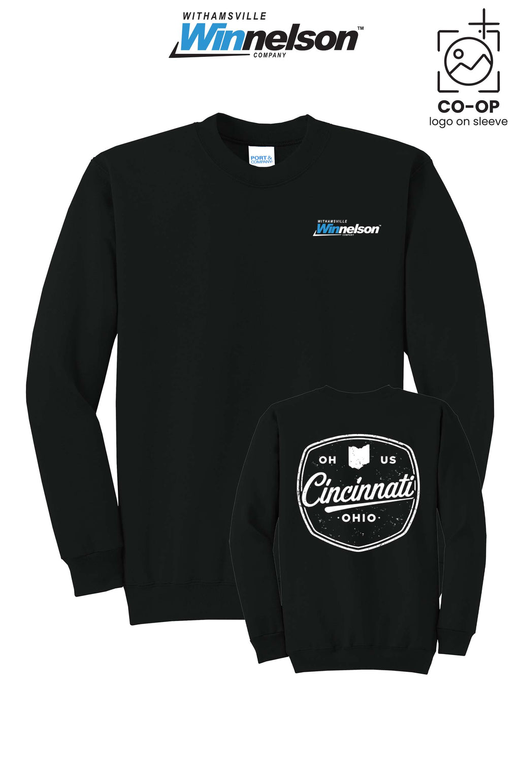 Port & Co™ Core Fleece Crewneck Sweatshirt - Withamsville Winnelson