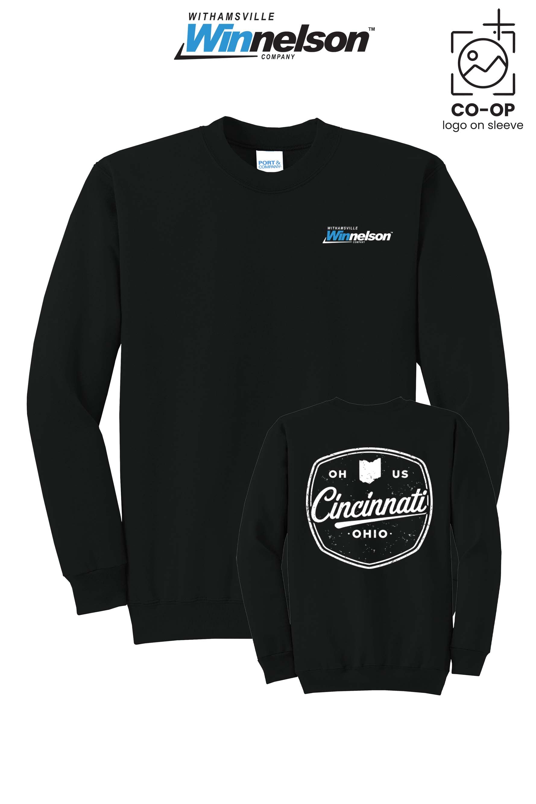 Port & Co™ Core Fleece Crewneck Sweatshirt - Withamsville Winnelson