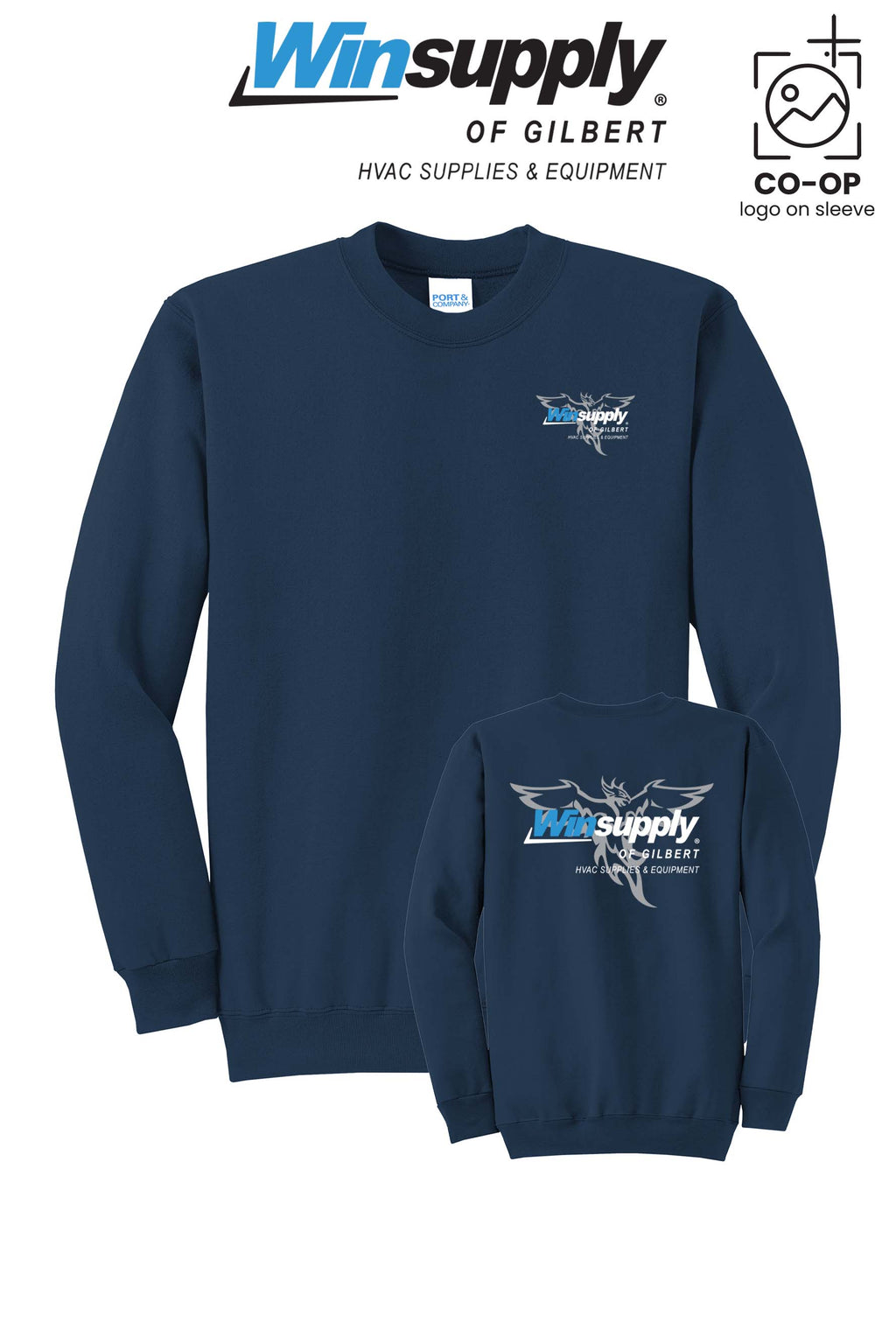 Port & Co™ Core Fleece Crewneck Sweatshirt - Winsupply of Gilbert