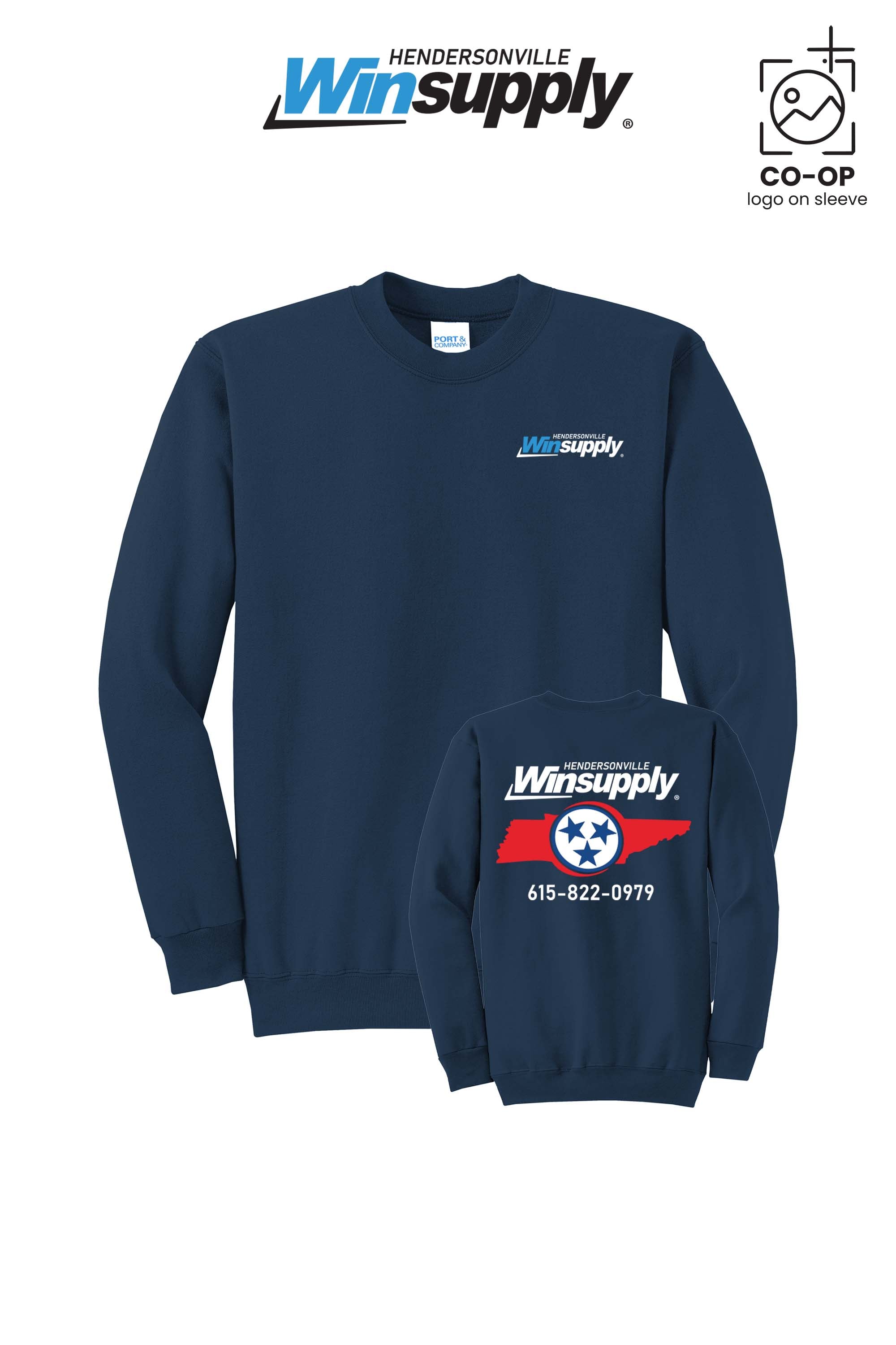 Port & Co™ Core Fleece Crewneck Sweatshirt - Winsupply of Hendersonville