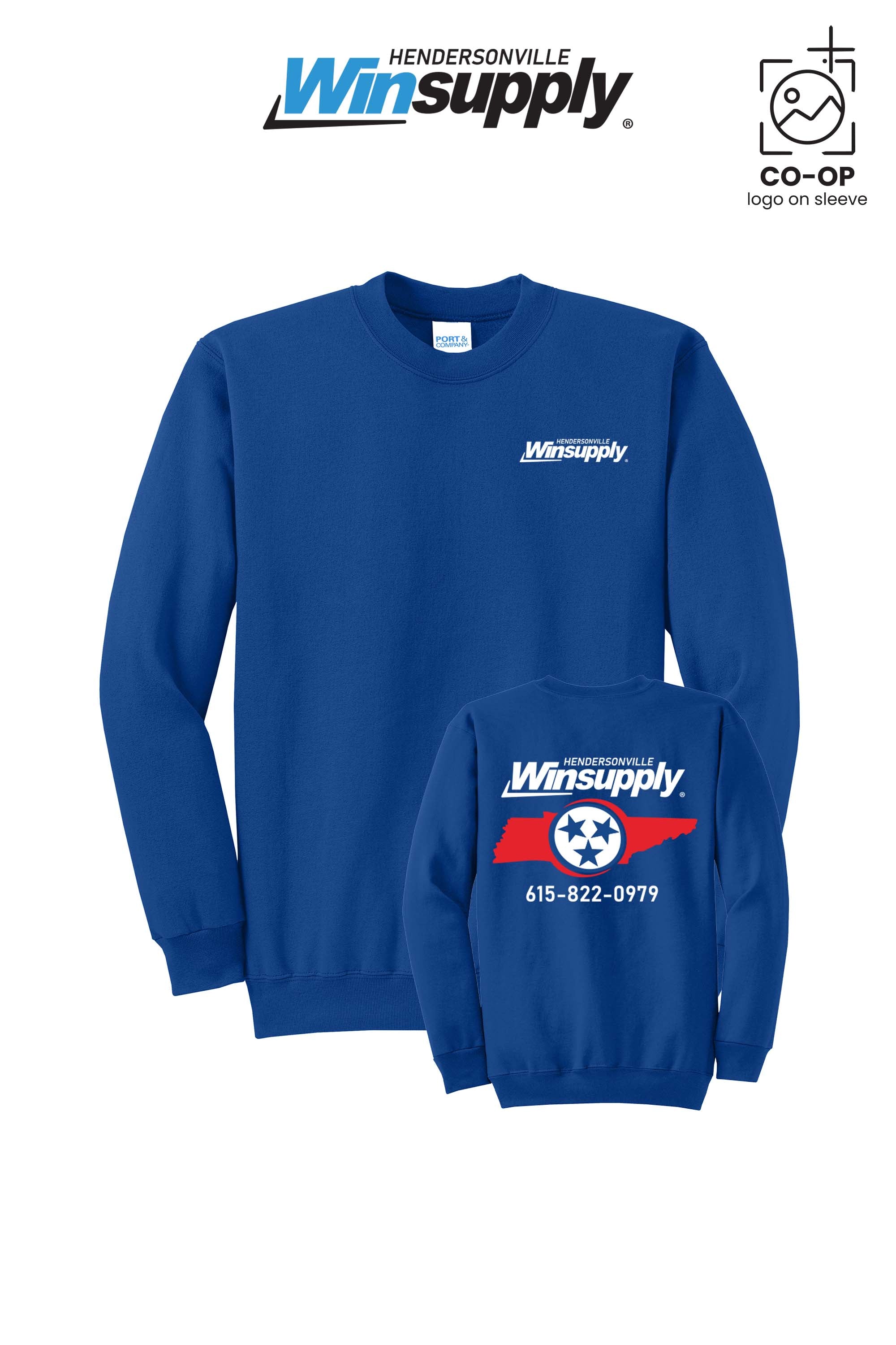 Port & Co™ Core Fleece Crewneck Sweatshirt - Winsupply of Hendersonville