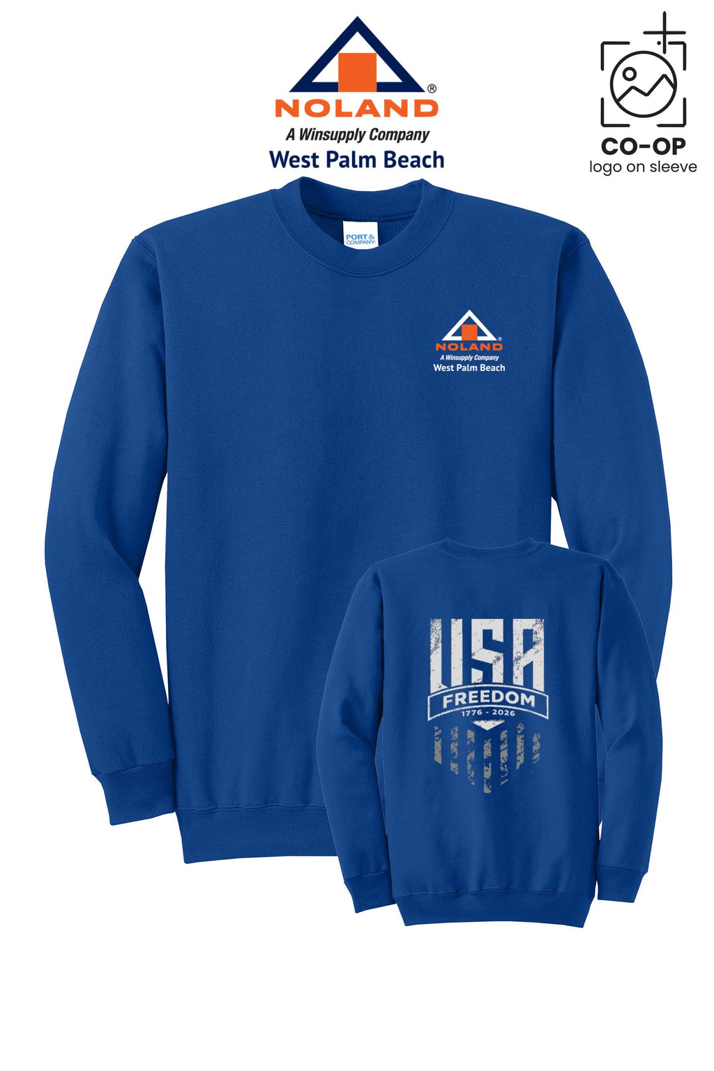 Port & Co™ Core Fleece Crewneck Sweatshirt - Noland West Palm Beach