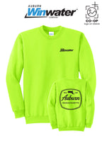 Port & Co™ Core Fleece Crewneck Sweatshirt - Auburn Winwater