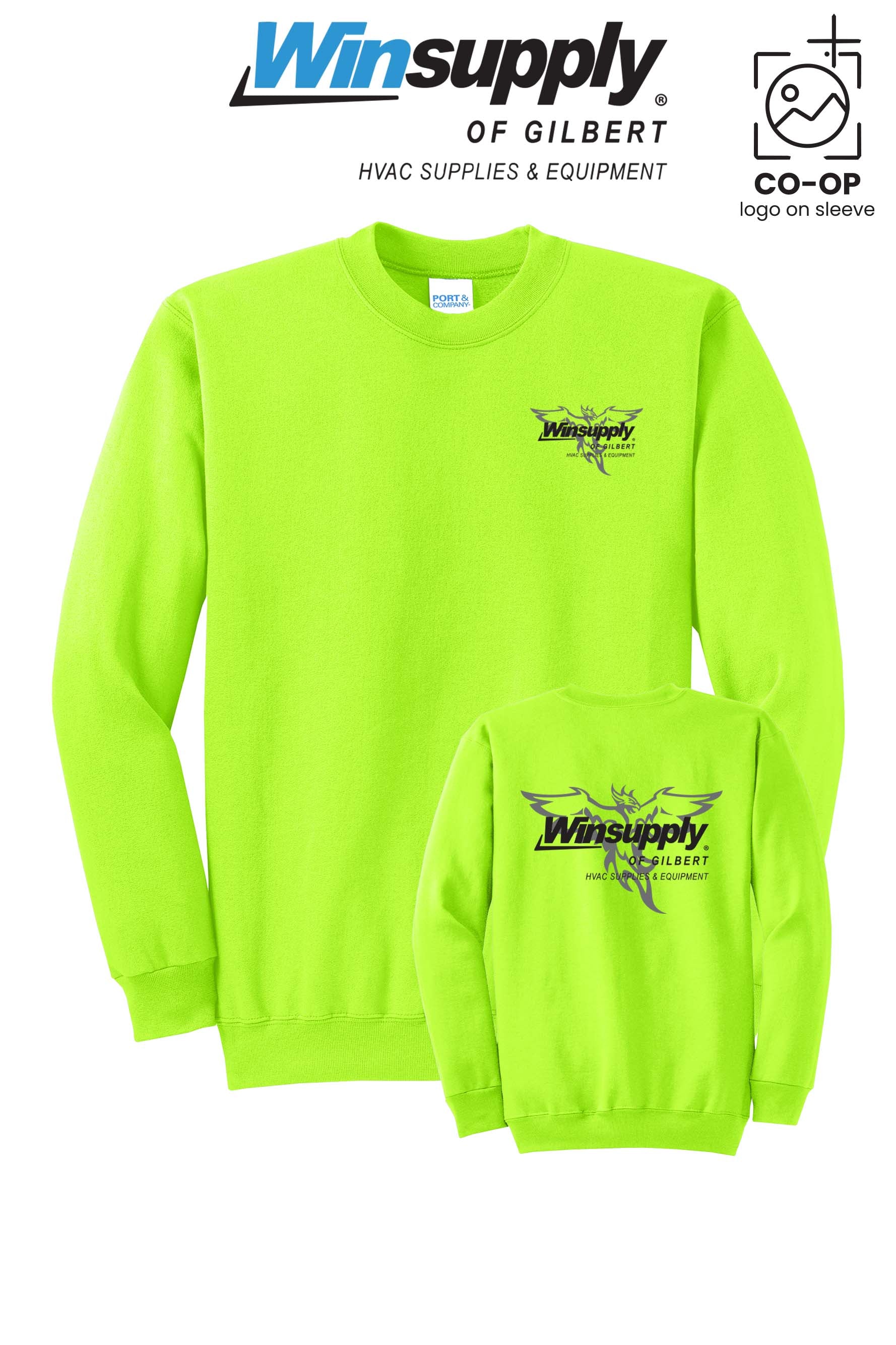 Port & Co™ Core Fleece Crewneck Sweatshirt - Winsupply of Gilbert