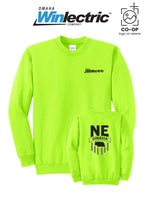Port & Co™ Core Fleece Crewneck Sweatshirt - Omaha Winlectric