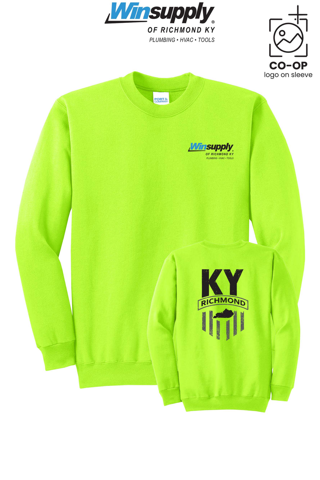 Port & Co™ Core Fleece Crewneck Sweatshirt - Winsupply of Richmond KY