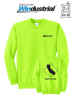 Port & Co™ Core Fleece Crewneck Sweatshirt - Santa Clara Windustrial