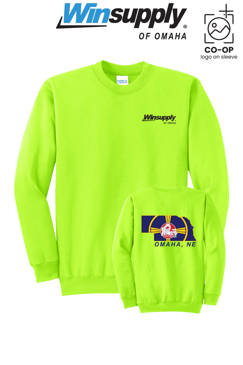 Port & Co™ Core Fleece Crewneck Sweatshirt - Winsupply of Omaha